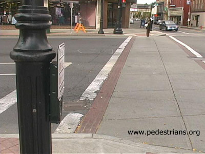 Crosswalk in Binghamton