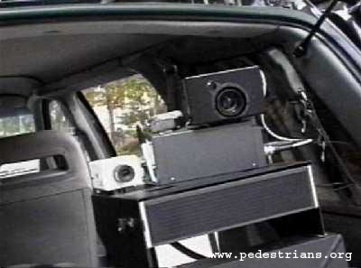 Speed enforcement van