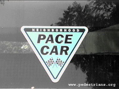 The Neighborhood Pace Car program in Boise, Idaho.