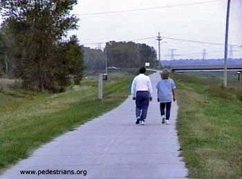 Big Papio Creek levee trail.